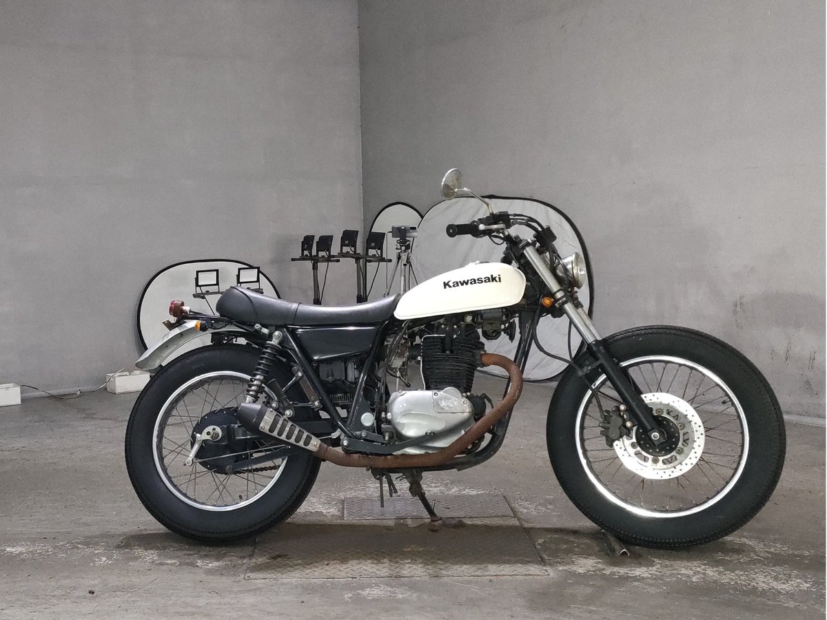 Kawasaki 250TR, рама BJ250F-031458 – мотоцикл из Японии с аукциона JBA, фото 1