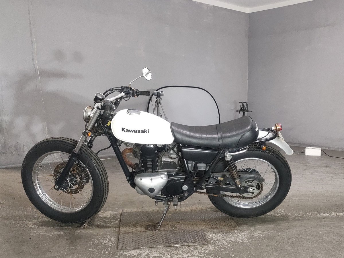 Kawasaki 250TR, рама BJ250F-031458 – мотоцикл из Японии с аукциона JBA, фото 2