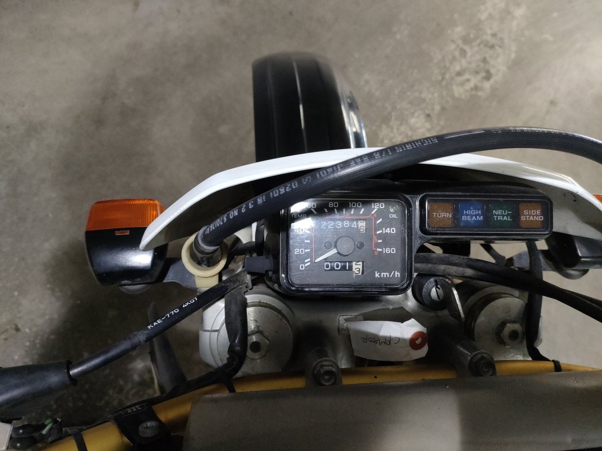 Honda CRM250AR 1998, рама MD32-1101974 – мотоцикл из Японии с аукциона JBA, фото 5