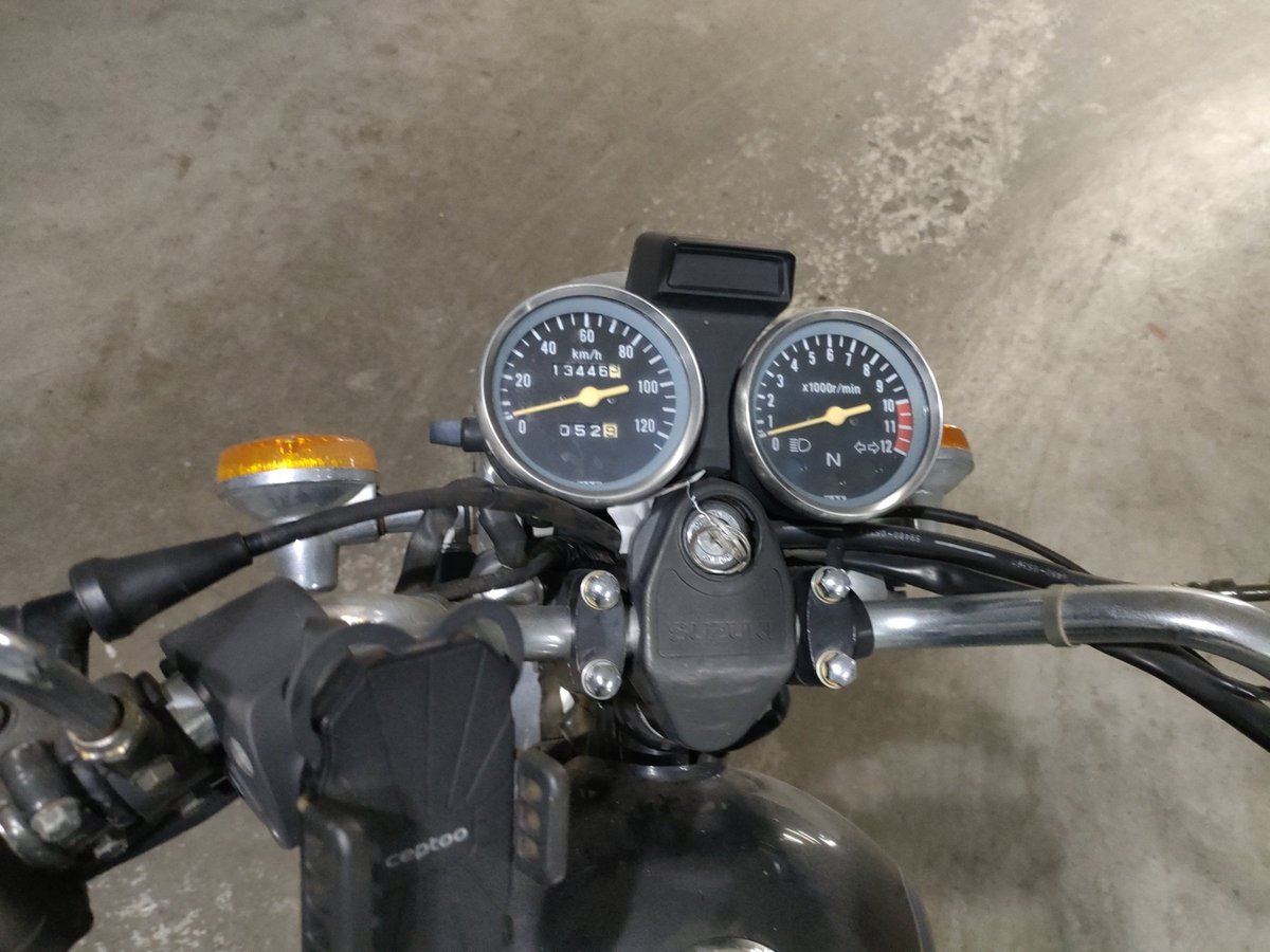 Suzuki GN125H 2011, рама LC6PCJG96B0803054 – мотоцикл из Японии с аукциона JBA, фото 5