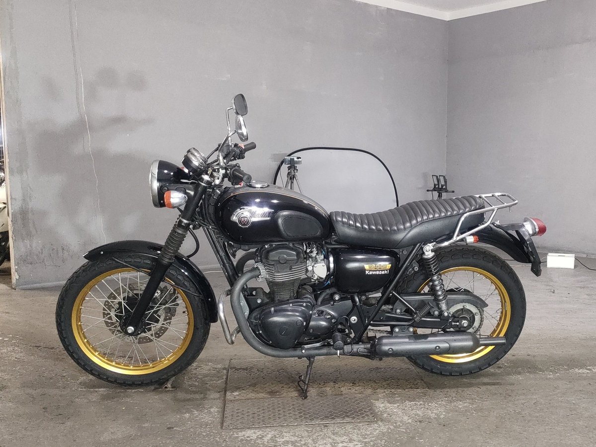 Kawasaki W800 2012, рама EJ800A-003846 – мотоцикл из Японии с аукциона JBA, фото 2