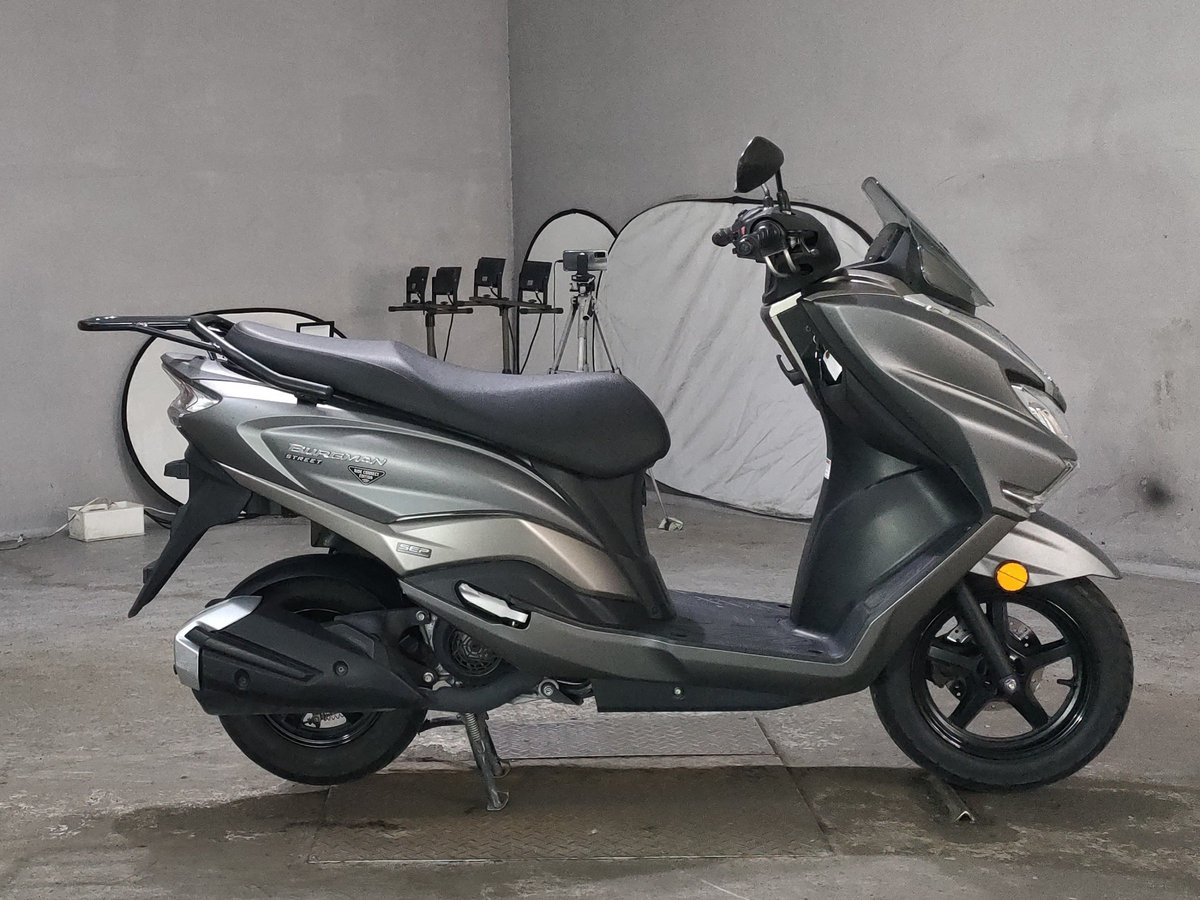 Suzuki BURGMAN125 2021, рама MB8EA11DFM8204421 – мотоцикл из Японии с аукциона JBA, фото 1