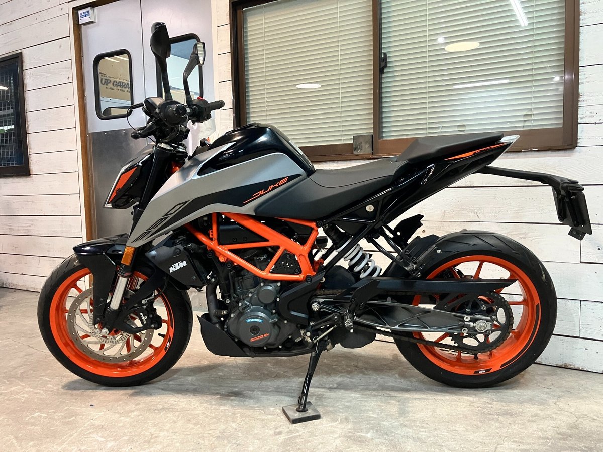 KTM MODEL: KTM 390DUKE 2021, рама VBKJPJ40XMC256083 – мотоцикл из Японии с аукциона IAUC, фото 2