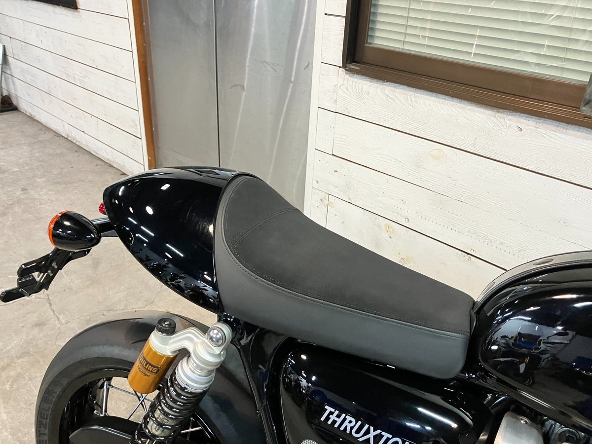 Triumph THRUXTON1200R 2022, рама SMTDAD87H4PBE9451 – мотоцикл из Японии с аукциона IAUC, фото 4