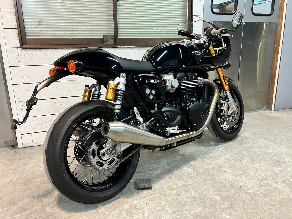 Triumph THRUXTON1200R 2022, рама SMTDAD87H4PBE9451 – мотоцикл из Японии с аукциона IAUC, фото 6