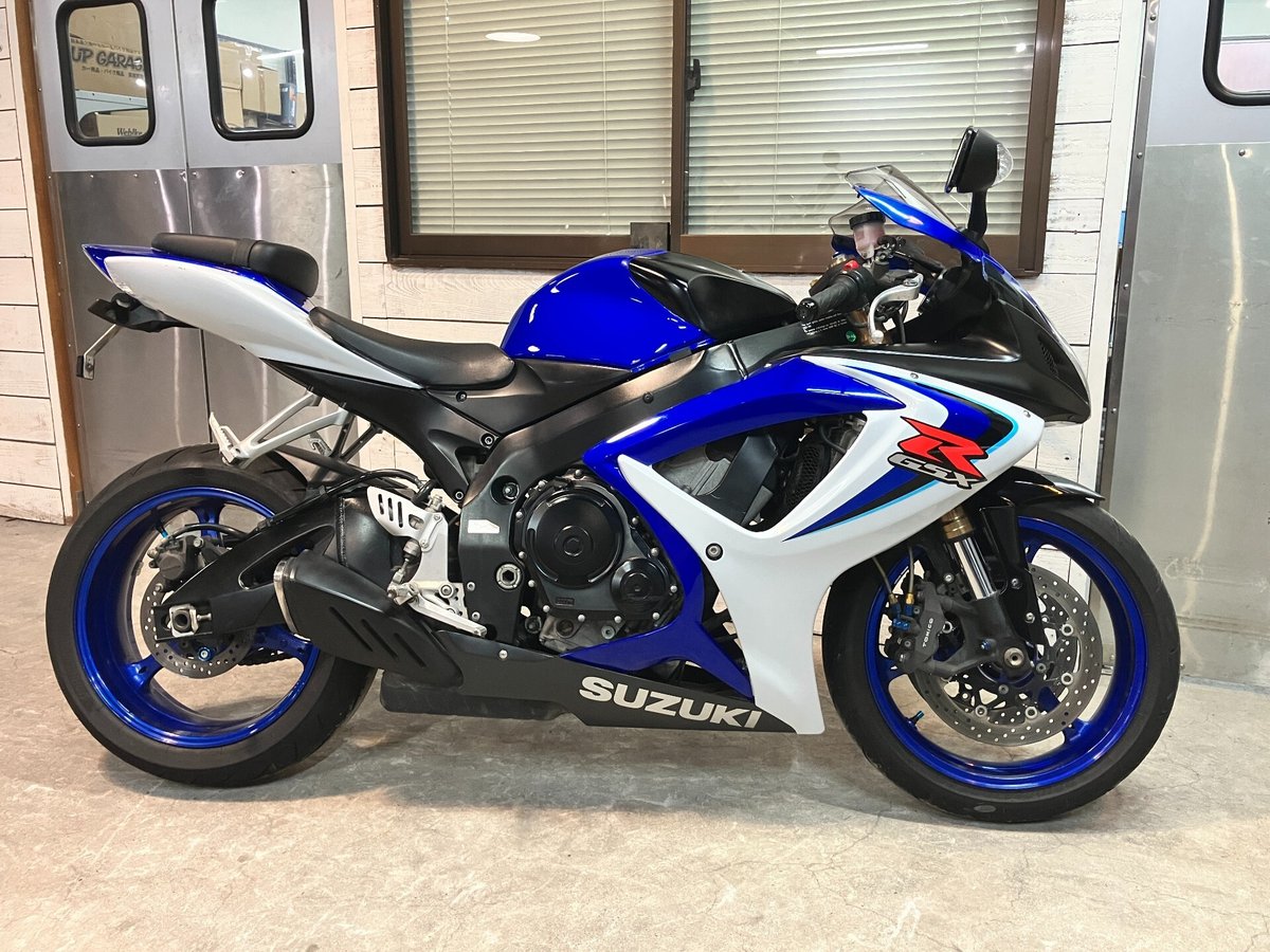Suzuki GSX-R600 2008, рама JS1GN7DA372127314 – мотоцикл из Японии с аукциона IAUC, фото 1