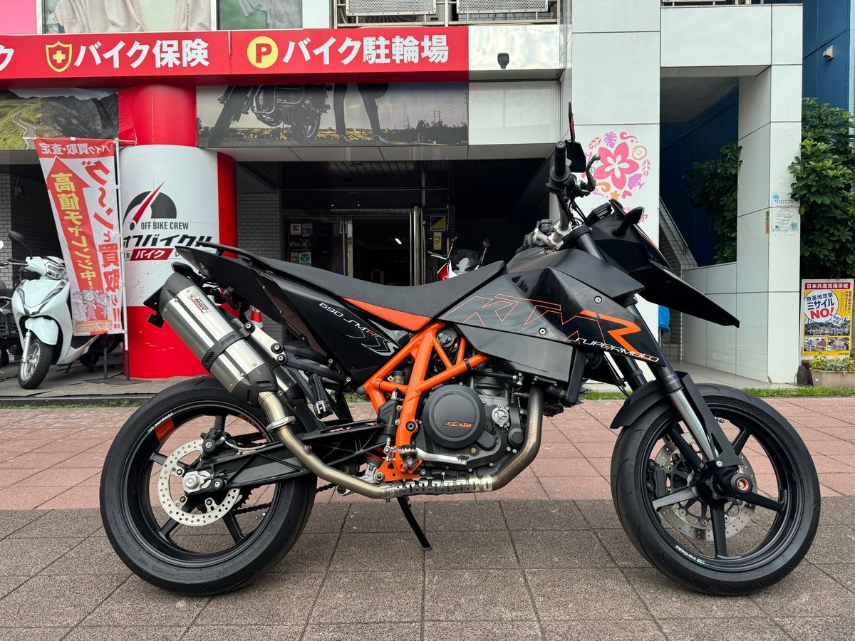 KTM 690 SUPERMOTO R 2008, рама VBKL1S4078M713500 – мотоцикл из Японии с аукциона IAUC, фото 1