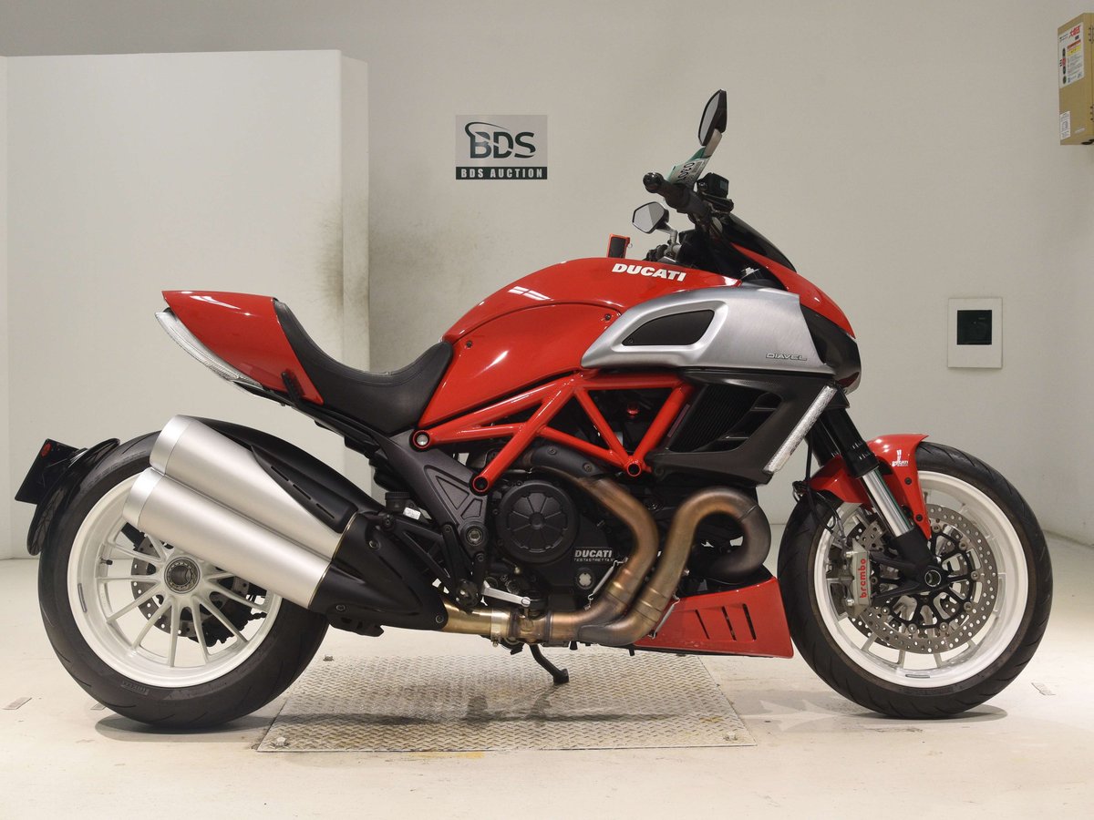 Ducati DIAVEL 2013, рама ZDMG102JCDB015239 – мотоцикл из Японии с аукциона BDS, фото 1