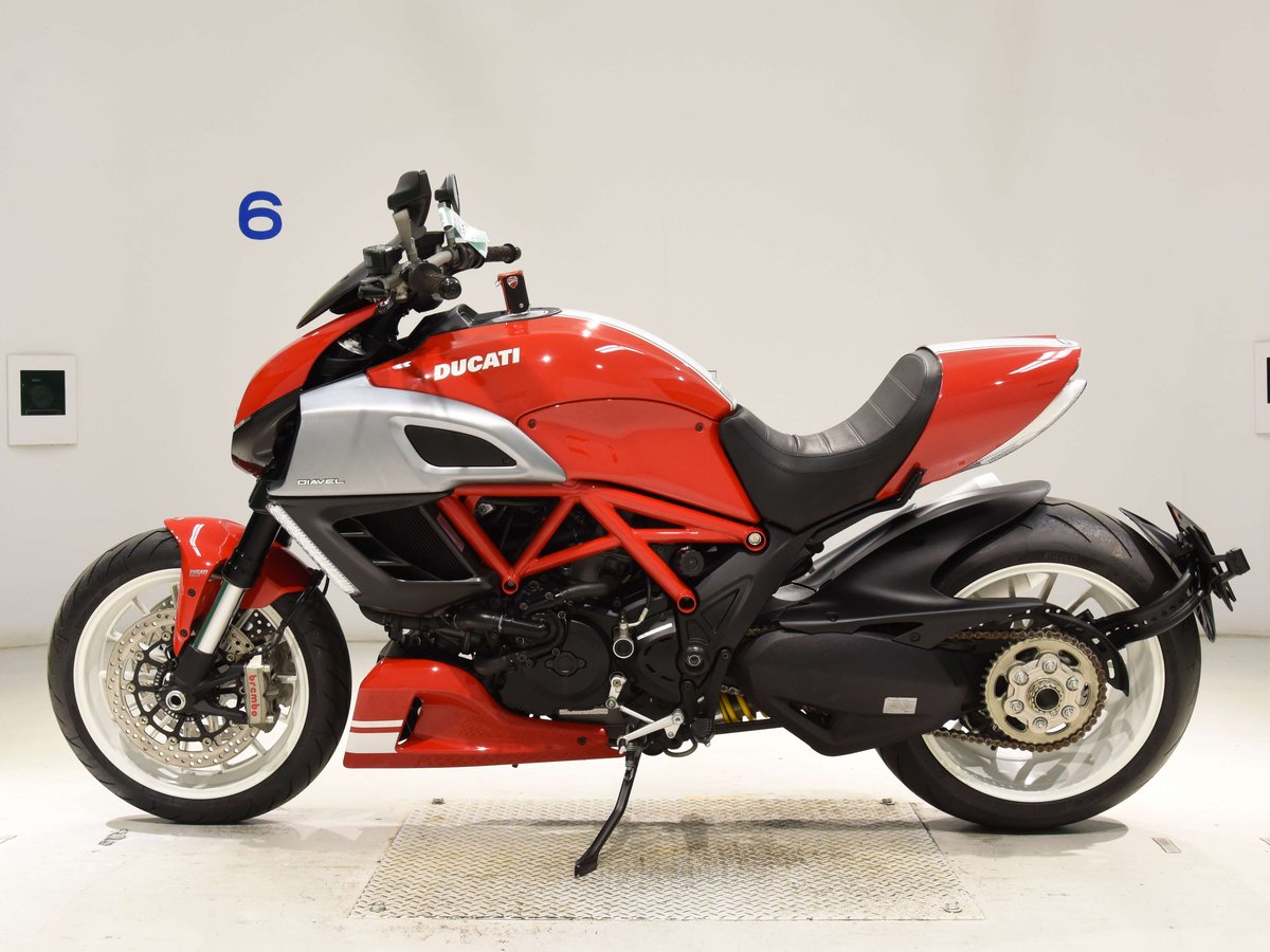 Ducati DIAVEL 2013, рама ZDMG102JCDB015239 – мотоцикл из Японии с аукциона BDS, фото 2
