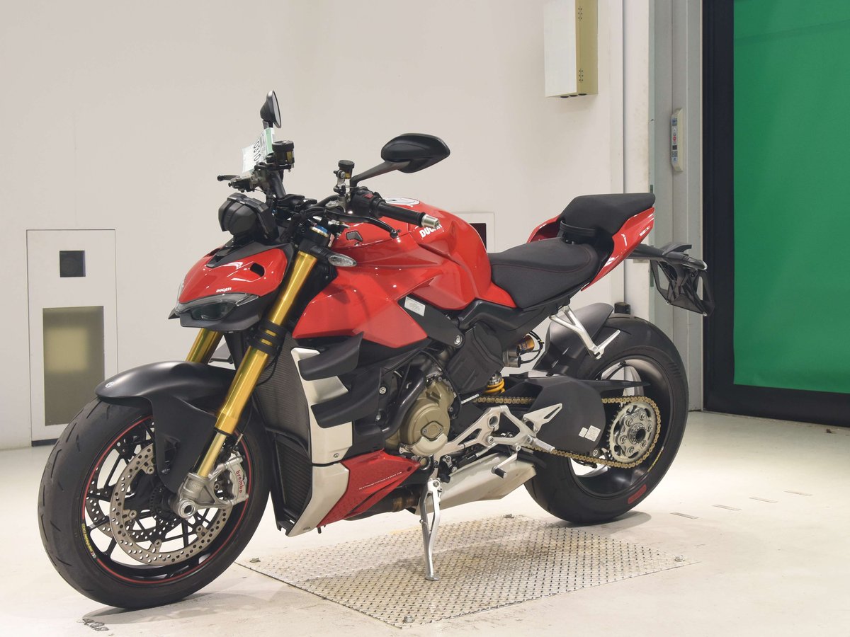 Ducati STREETFIGHTER V4S 2021, рама ZDM1F00AAMB001456 – мотоцикл из Японии с аукциона BDS, фото 4