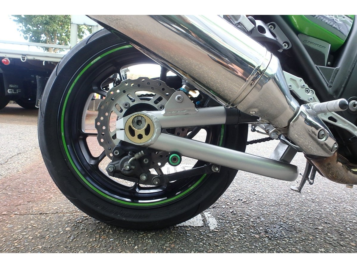 Kawasaki ZRX1200 DAEG 2011, рама ZRT20D-005371 – мотоцикл из Японии с аукциона IAUC, фото 6
