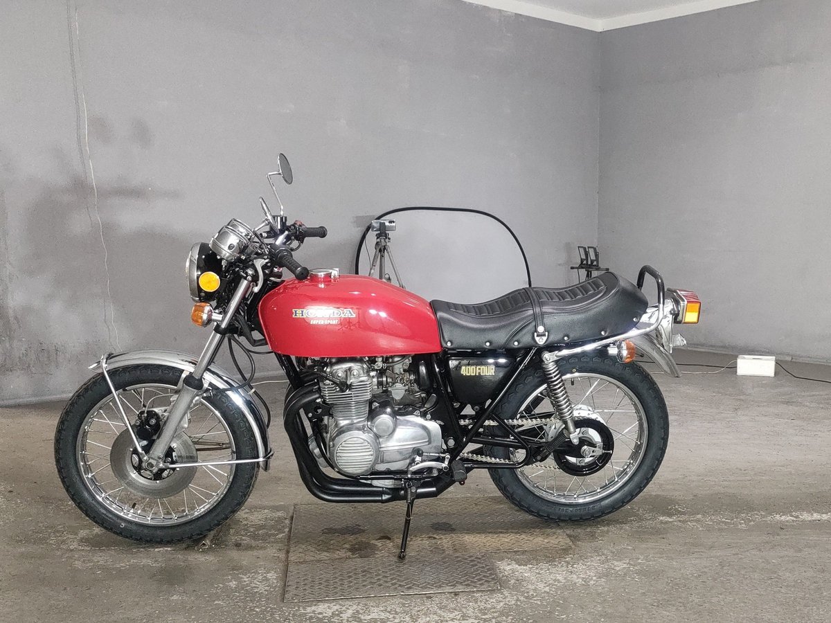 Honda CB400FOUR 1977, рама CB400-1007403 – мотоцикл из Японии с аукциона JBA, фото 2