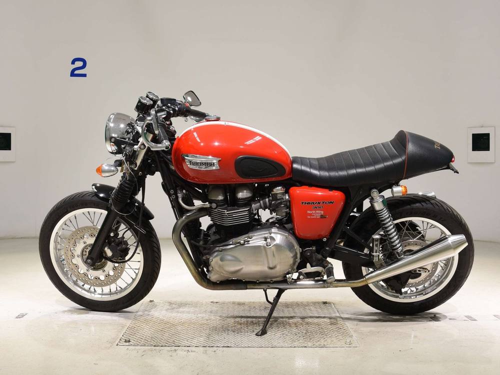 Triumph THRUXTON900 2008, рама SMTTJ9147G8345502 – мотоцикл из Японии с аукциона BDS, фото 2