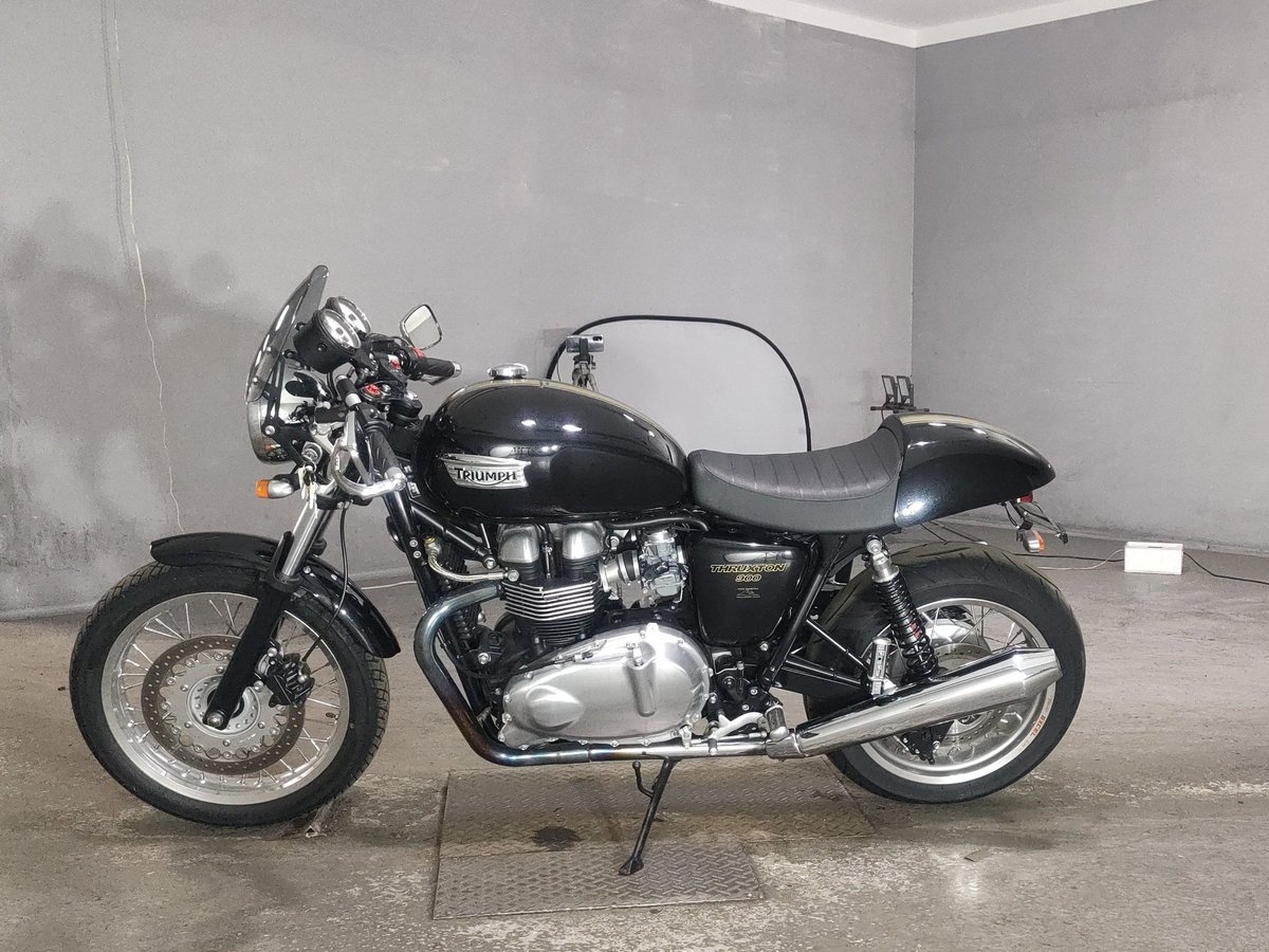 Triumph THRUXTON900 2011, рама SMTTJ9147GC513315 – мотоцикл из Японии с аукциона JBA, фото 2