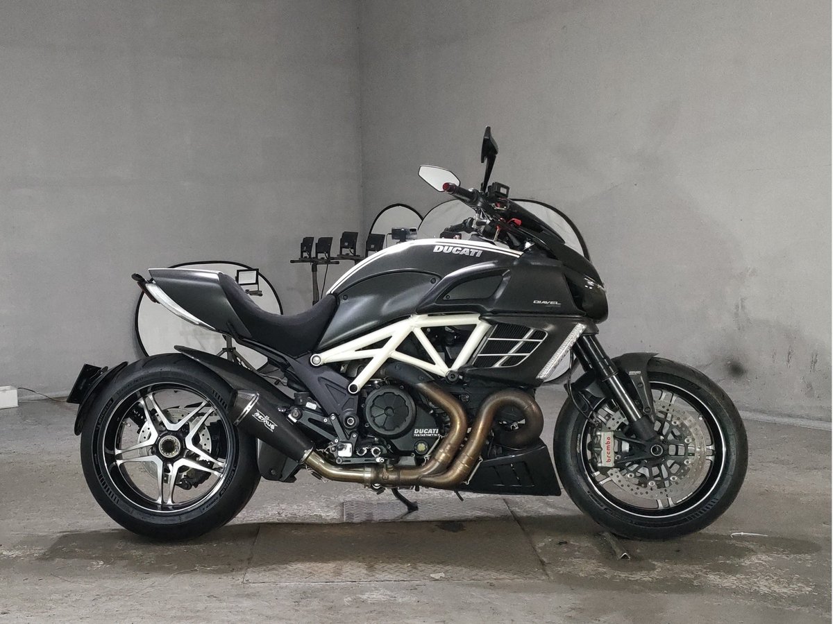 Ducati DIAVEL 2012, рама ZDMG102JACB012995 – мотоцикл из Японии с аукциона JBA, фото 1