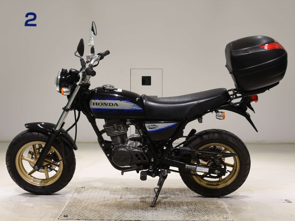 Honda APE100 2010, рама HC13-1000315 – мотоцикл из Японии с аукциона BDS, фото 2