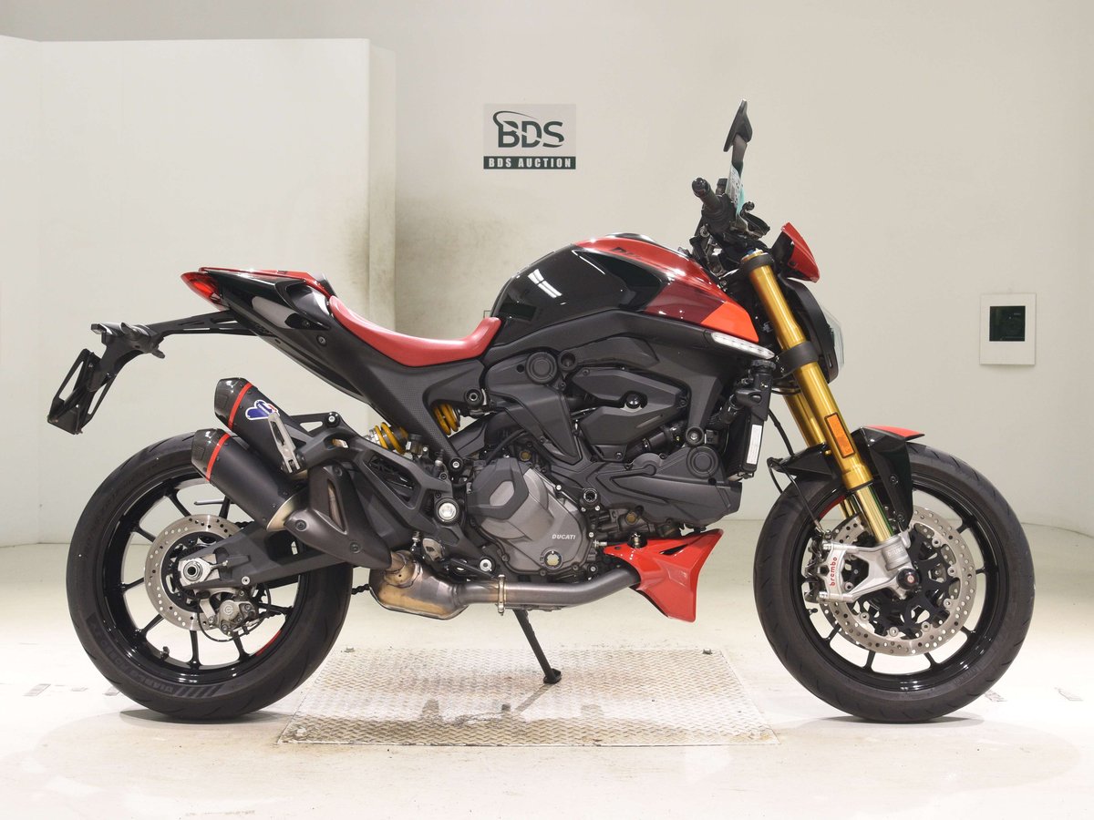 Ducati MONSTER 937 2024, рама ML04M00AART001409 – мотоцикл из Японии с аукциона BDS, фото 1