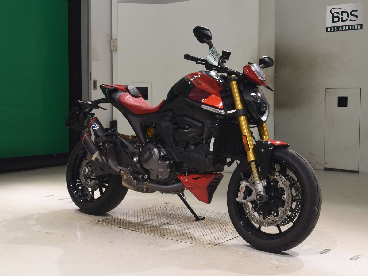 Ducati MONSTER 937 2024, рама ML04M00AART001409 – мотоцикл из Японии с аукциона BDS, фото 3