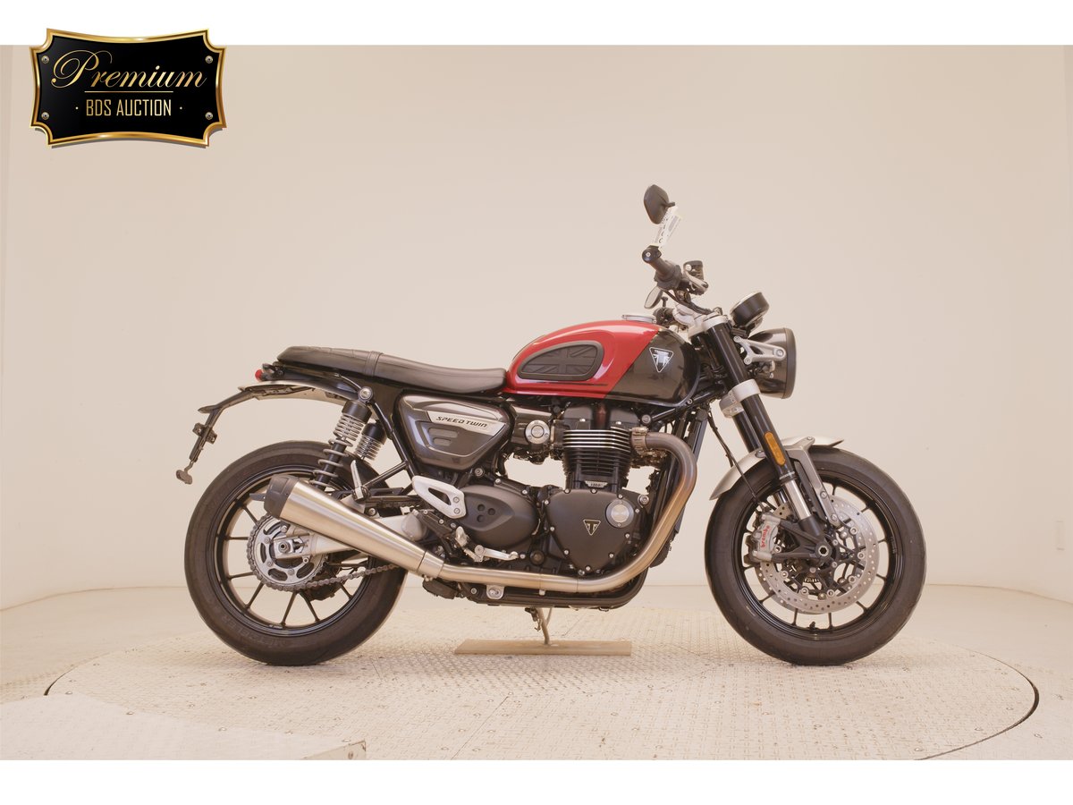 Triumph SPEED TWIN 2024, рама SMTDAD85H4RBP3155 – мотоцикл из Японии с аукциона BDS, фото 1