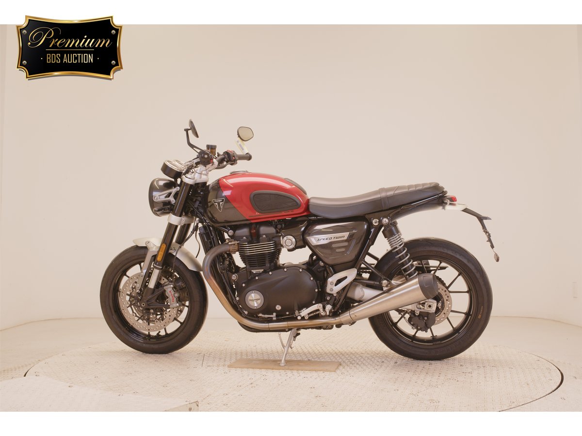Triumph SPEED TWIN 2024, рама SMTDAD85H4RBP3155 – мотоцикл из Японии с аукциона BDS, фото 2