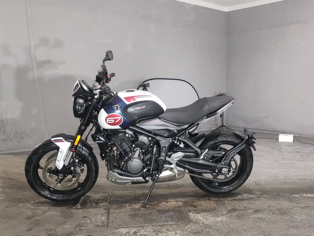 Triumph TRIDENT660 2024, рама SMTLGL10U3SCB1464 – мотоцикл из Японии с аукциона JBA, фото 2
