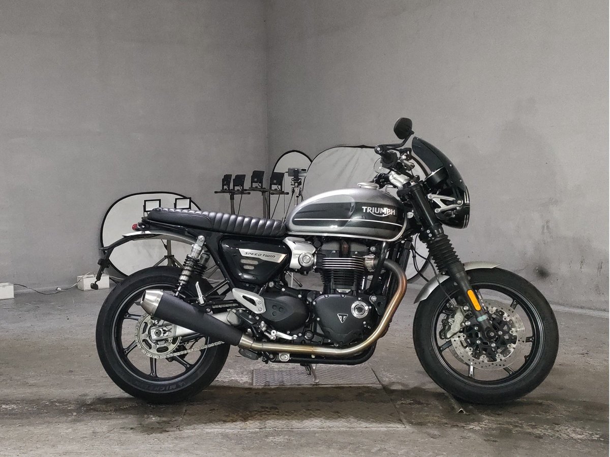 Triumph SPEED TWIN 2019, рама SMTDAD85H4L959216 – мотоцикл из Японии с аукциона JBA, фото 1