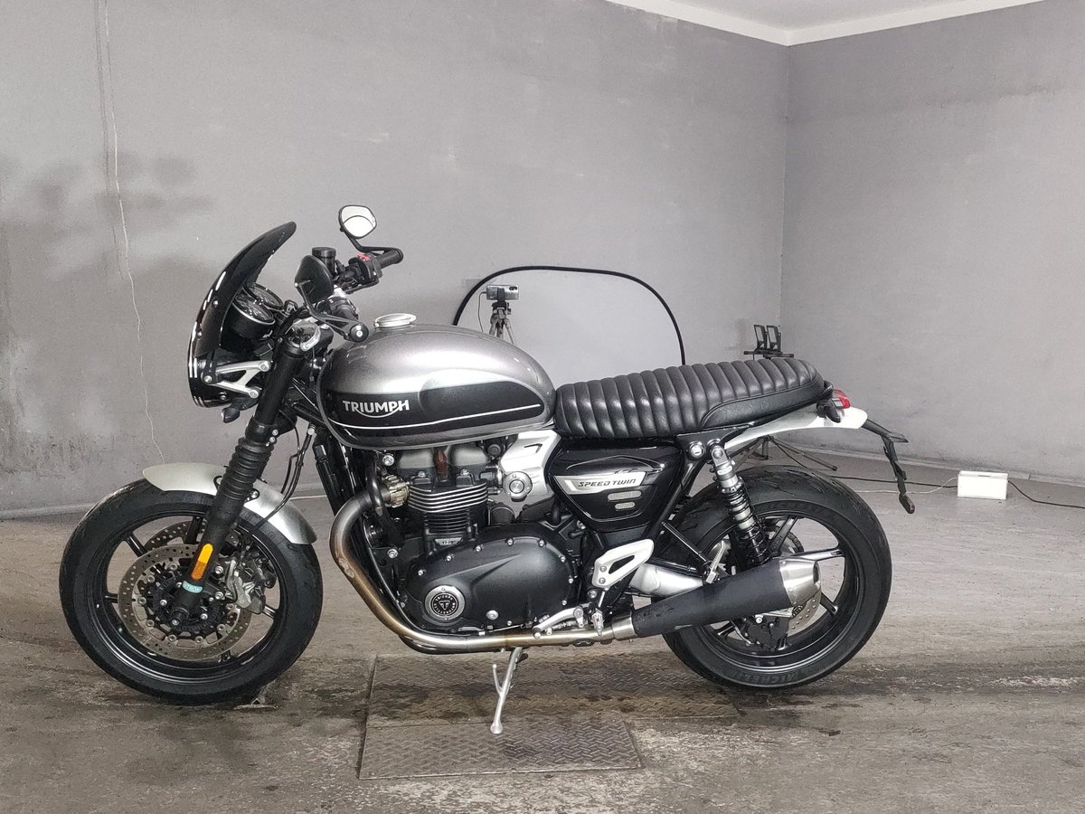 Triumph SPEED TWIN 2019, рама SMTDAD85H4L959216 – мотоцикл из Японии с аукциона JBA, фото 2