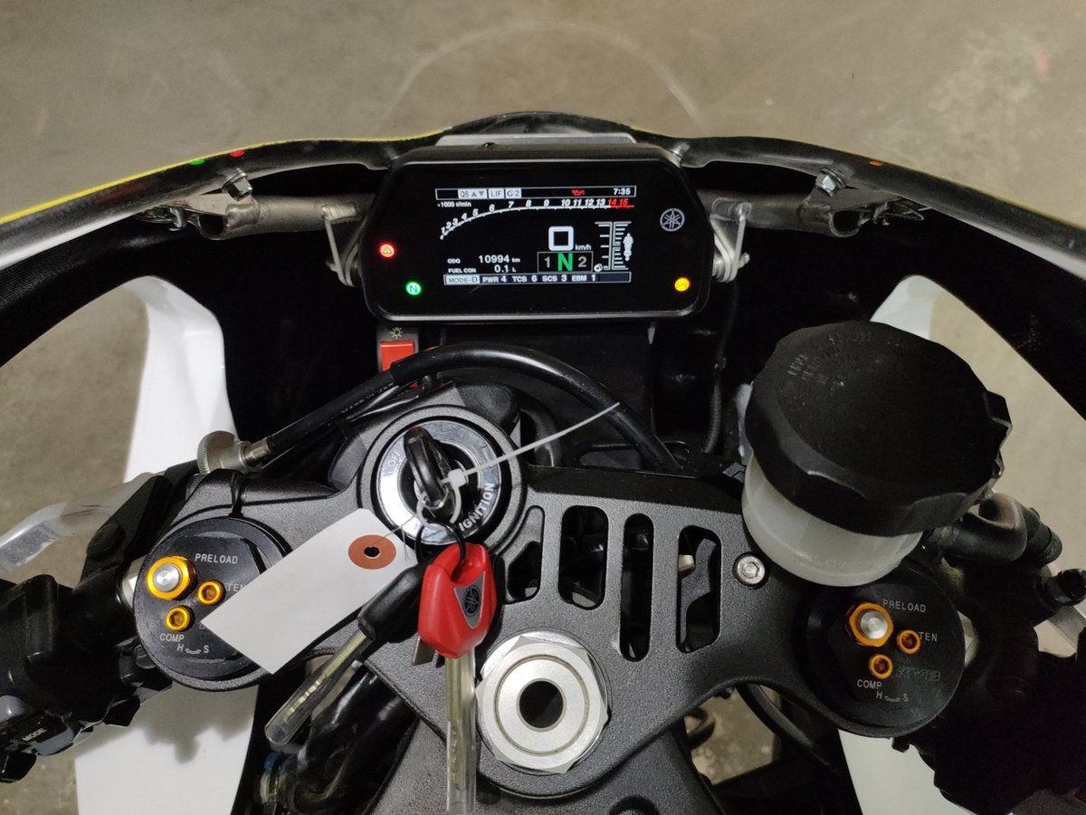 Yamaha YZF-R1 2022, рама RN65J-000928 – мотоцикл из Японии с аукциона JBA, фото 5