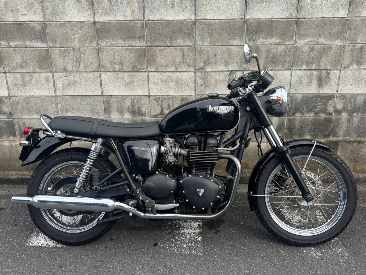 Triumph BONNEVILLE 800 2004, рама SMTTJ900TM4207202 – мотоцикл из Японии с аукциона IAUC, фото 1