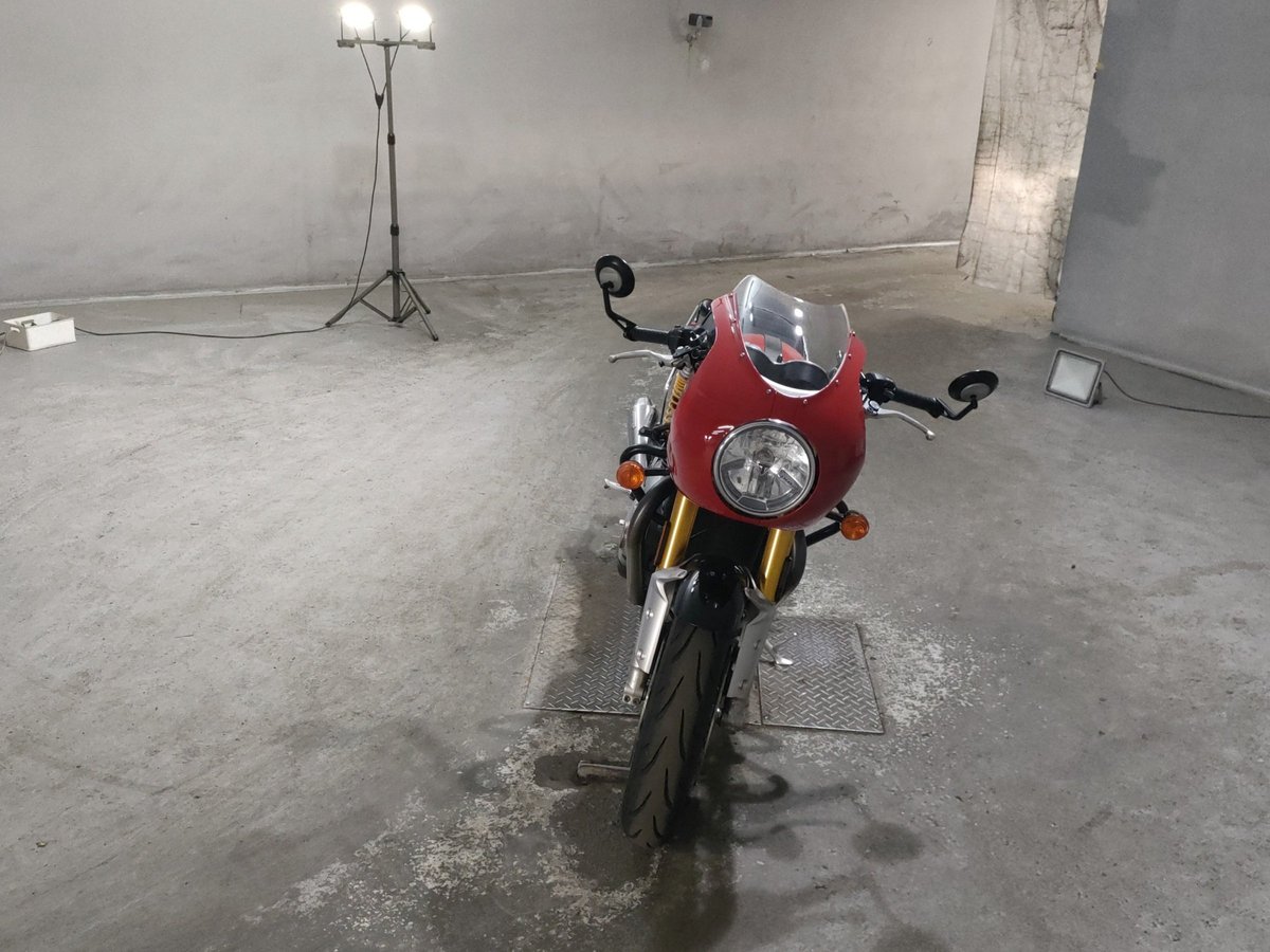 Triumph THRUXTON1200R 2017, рама SMTDAD72H4G773718 – мотоцикл из Японии с аукциона JBA, фото 3