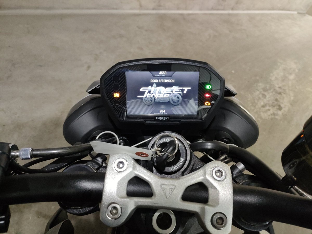 Triumph STREET TRIPLE RS 2023, рама SMTDHA614ARBN1408 – мотоцикл из Японии с аукциона JBA, фото 5