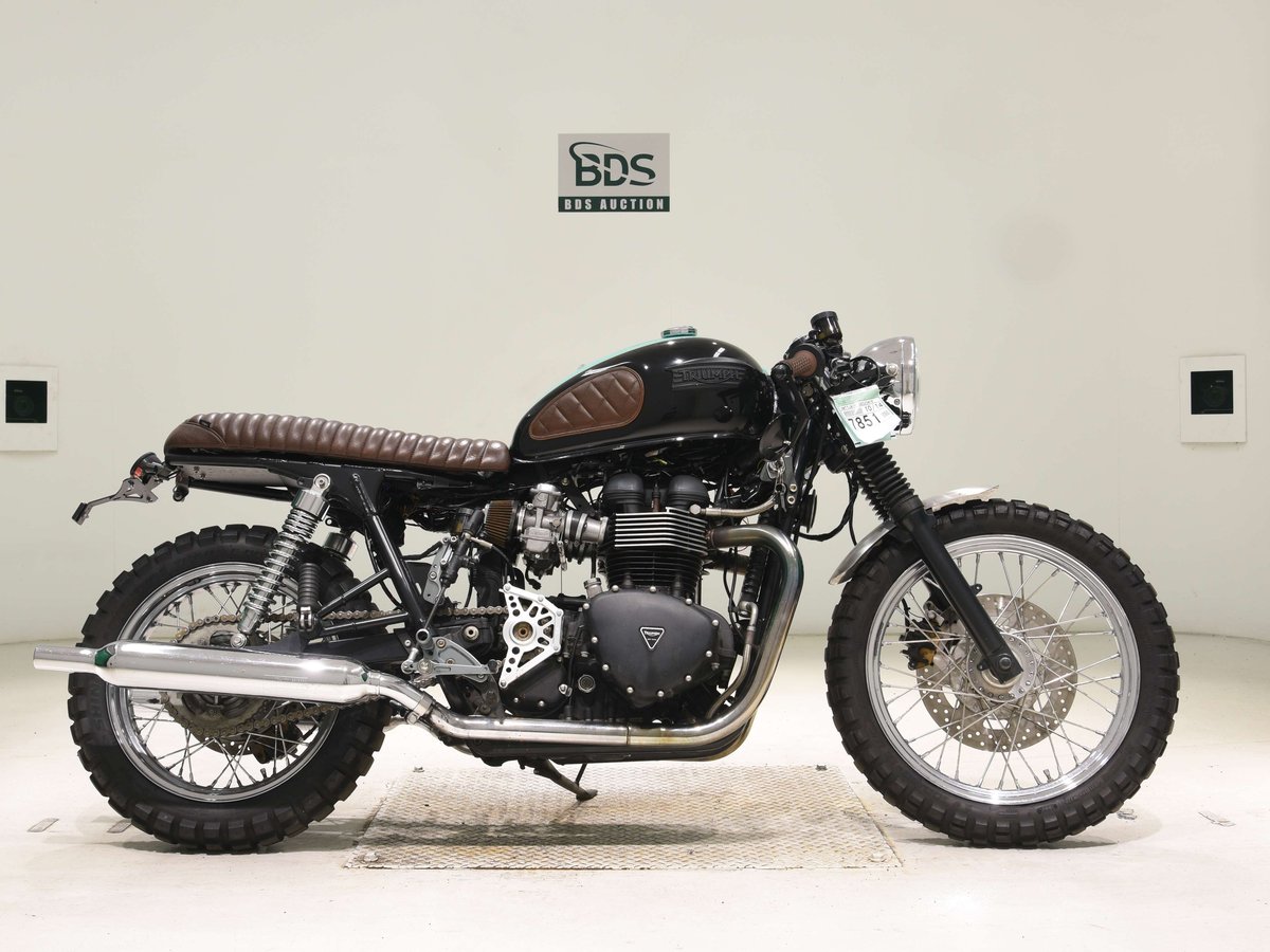 Triumph BONNEVILLE 2008, рама SMTTJ9107G8323416 – мотоцикл из Японии с аукциона BDS, фото 1