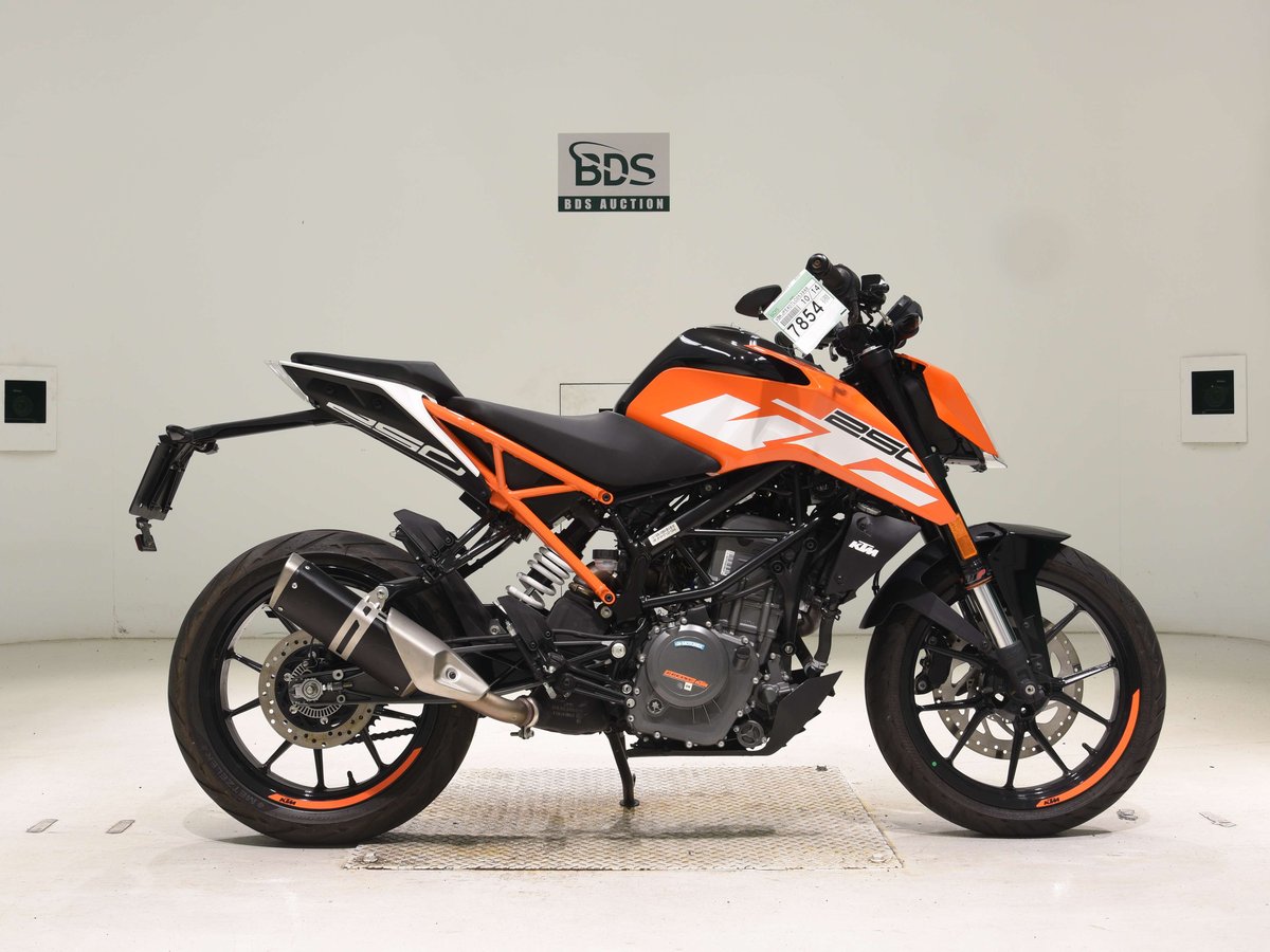 KTM 250 DUKE 2020, рама VBKJPE407LC053948 – мотоцикл из Японии с аукциона BDS, фото 1