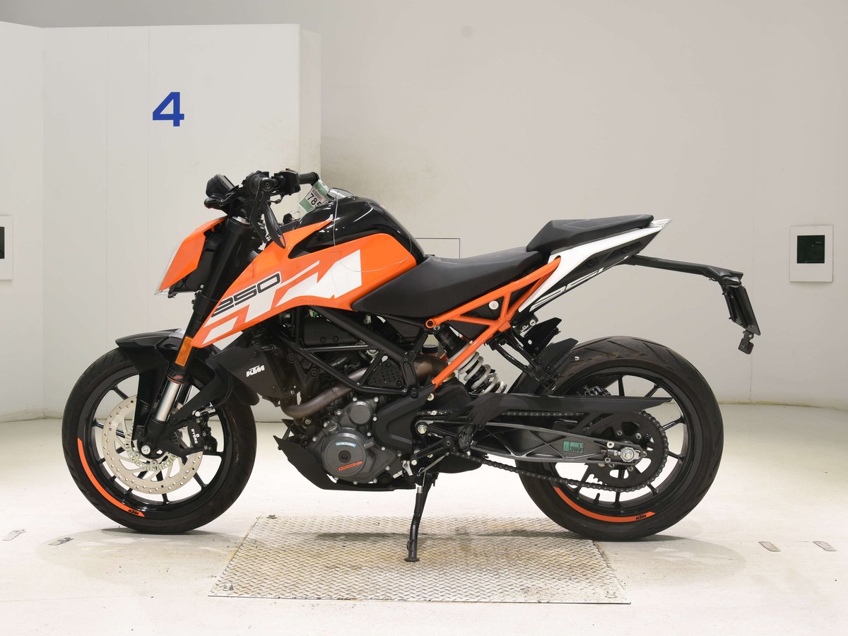 KTM 250 DUKE 2020, рама VBKJPE407LC053948 – мотоцикл из Японии с аукциона BDS, фото 2