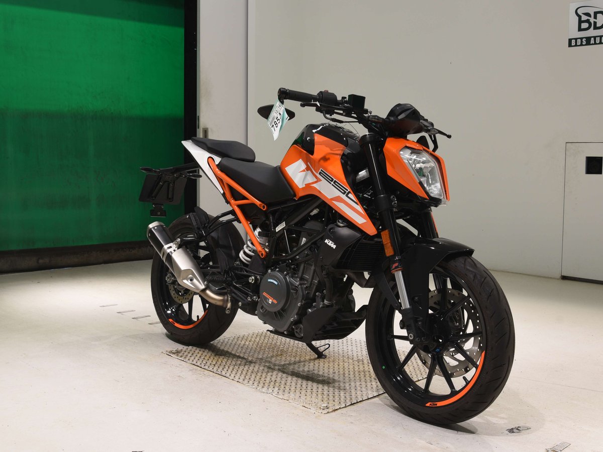 KTM 250 DUKE 2020, рама VBKJPE407LC053948 – мотоцикл из Японии с аукциона BDS, фото 3