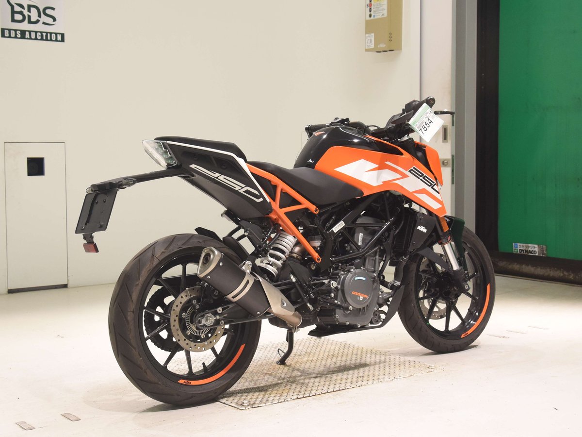 KTM 250 DUKE 2020, рама VBKJPE407LC053948 – мотоцикл из Японии с аукциона BDS, фото 5