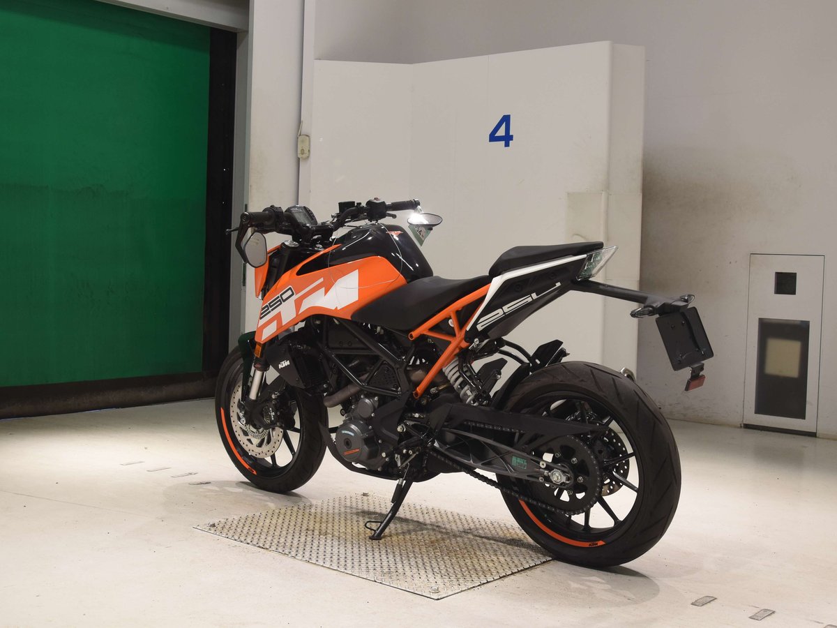 KTM 250 DUKE 2020, рама VBKJPE407LC053948 – мотоцикл из Японии с аукциона BDS, фото 6