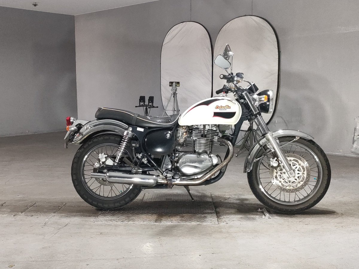 Kawasaki ESTRELLA RS, рама BJ250A-047571 – мотоцикл из Японии с аукциона JBA, фото 1