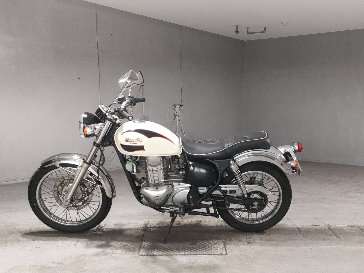 Kawasaki ESTRELLA RS, рама BJ250A-047571 – мотоцикл из Японии с аукциона JBA, фото 2
