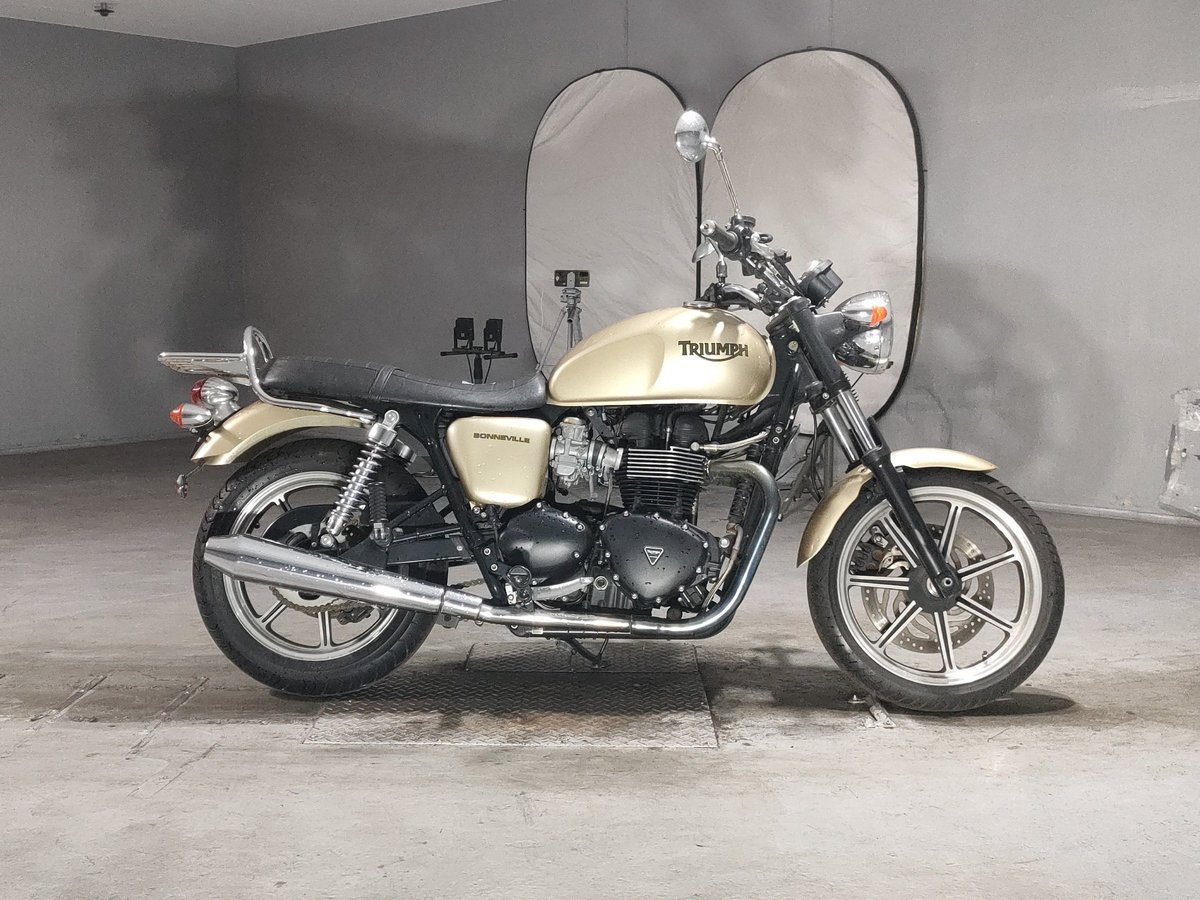 Triumph BONNEVILLE 2012, рама SMTTJ9107GC518234 – мотоцикл из Японии с аукциона JBA, фото 1