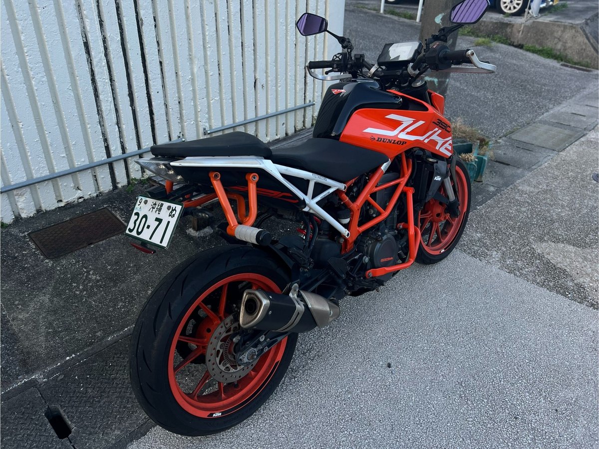 KTM MODEL: KTM 390DUKE 2018, рама VBKJPJ406JC268212 – мотоцикл из Японии с аукциона IAUC, фото 4