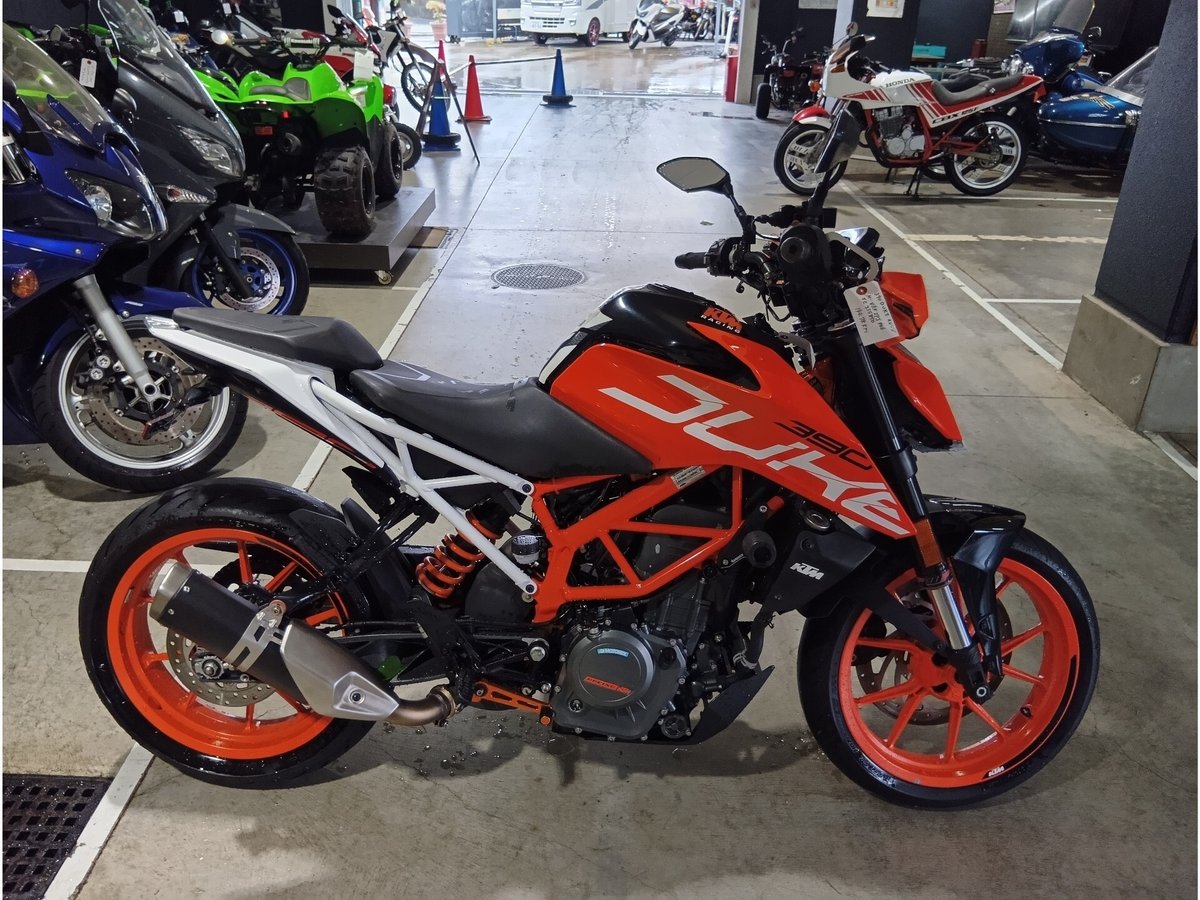 KTM MODEL: KTM 390DUKE 2018, рама VBKJPJ406JC255850 – мотоцикл из Японии с аукциона IAUC, фото 1