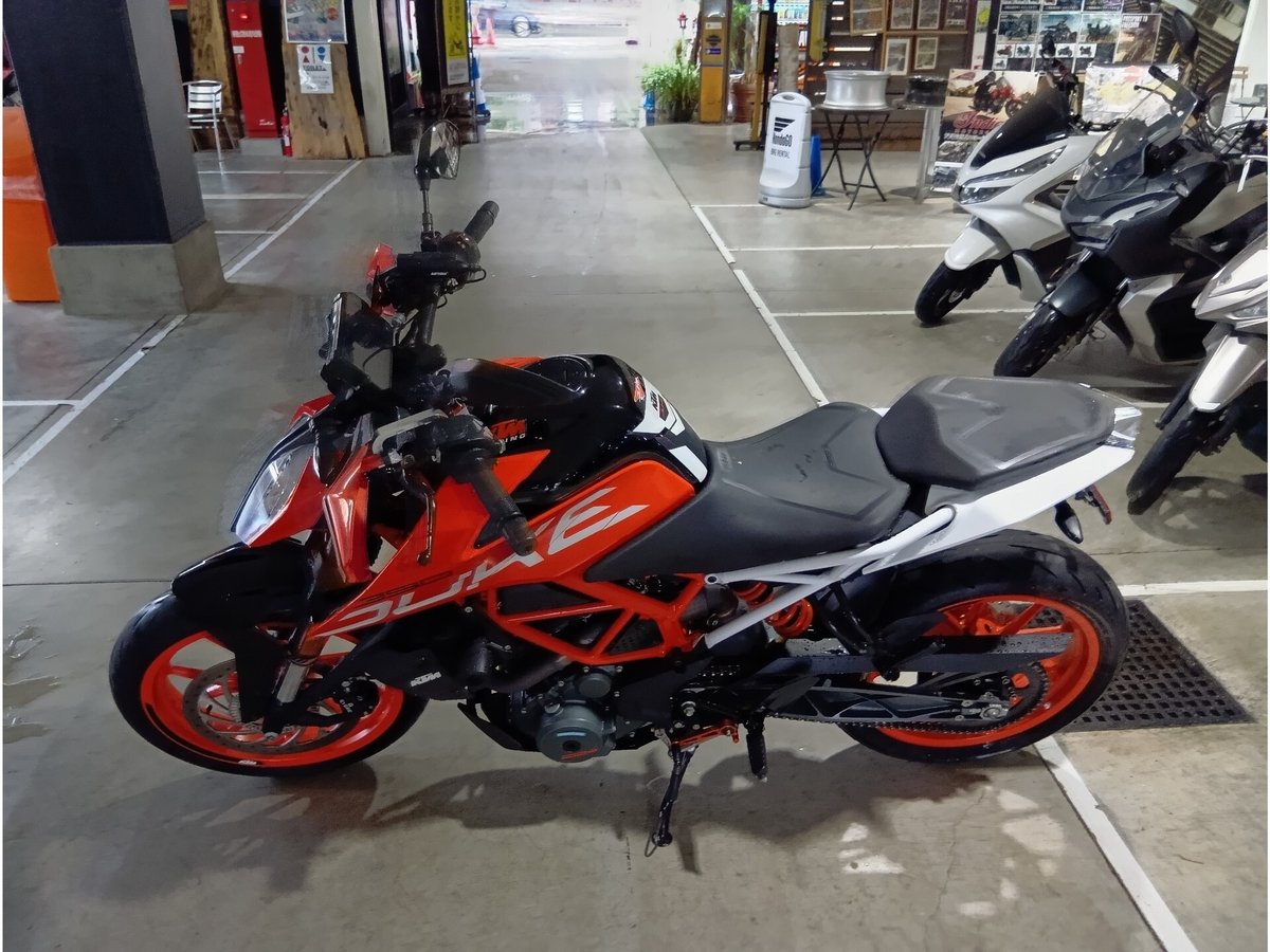 KTM MODEL: KTM 390DUKE 2018, рама VBKJPJ406JC255850 – мотоцикл из Японии с аукциона IAUC, фото 2
