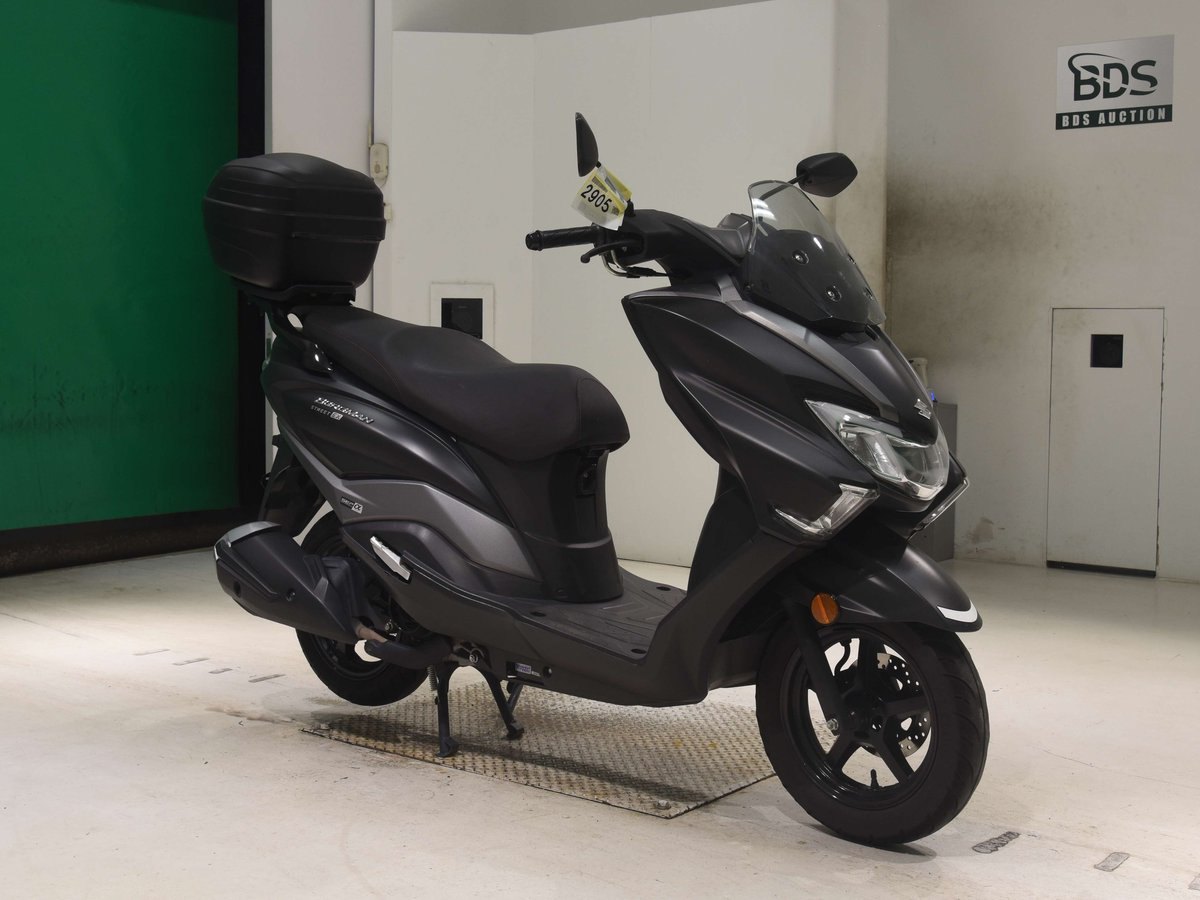 Suzuki BURGMAN STREET 125EX, рама EA23M-102446 – мотоцикл из Японии с аукциона BDS, фото 3