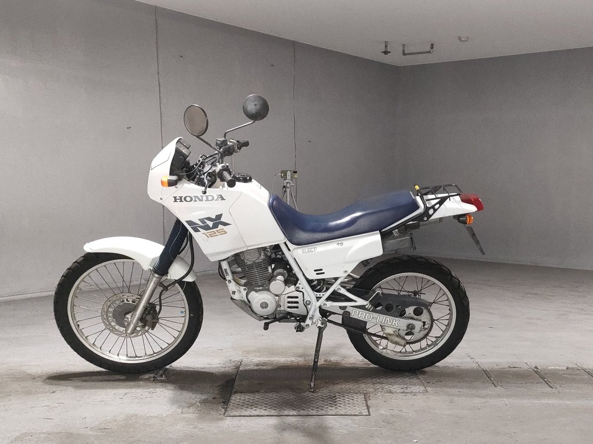 Honda NX125 TRANSCITY 1988, рама JD09-1001073 – мотоцикл из Японии с аукциона JBA, фото 2