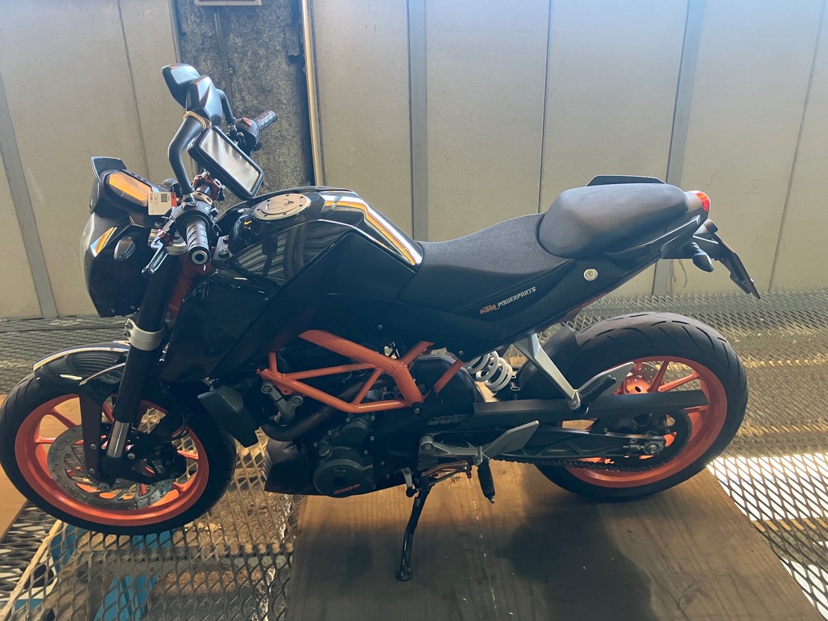 KTM MODEL: KTM 390DUKE 2017, рама VBKJGJ408GC277910 – мотоцикл из Японии с аукциона IAUC, фото 2