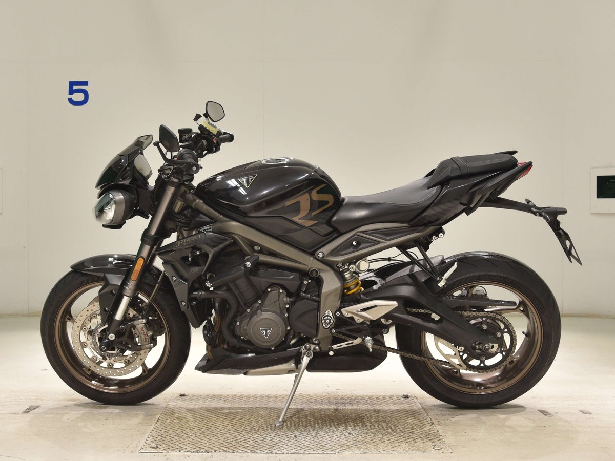 Triumph STREET TRIPLE RS 2023, рама SMTHDA554ZPBC8428 – мотоцикл из Японии с аукциона BDS, фото 2