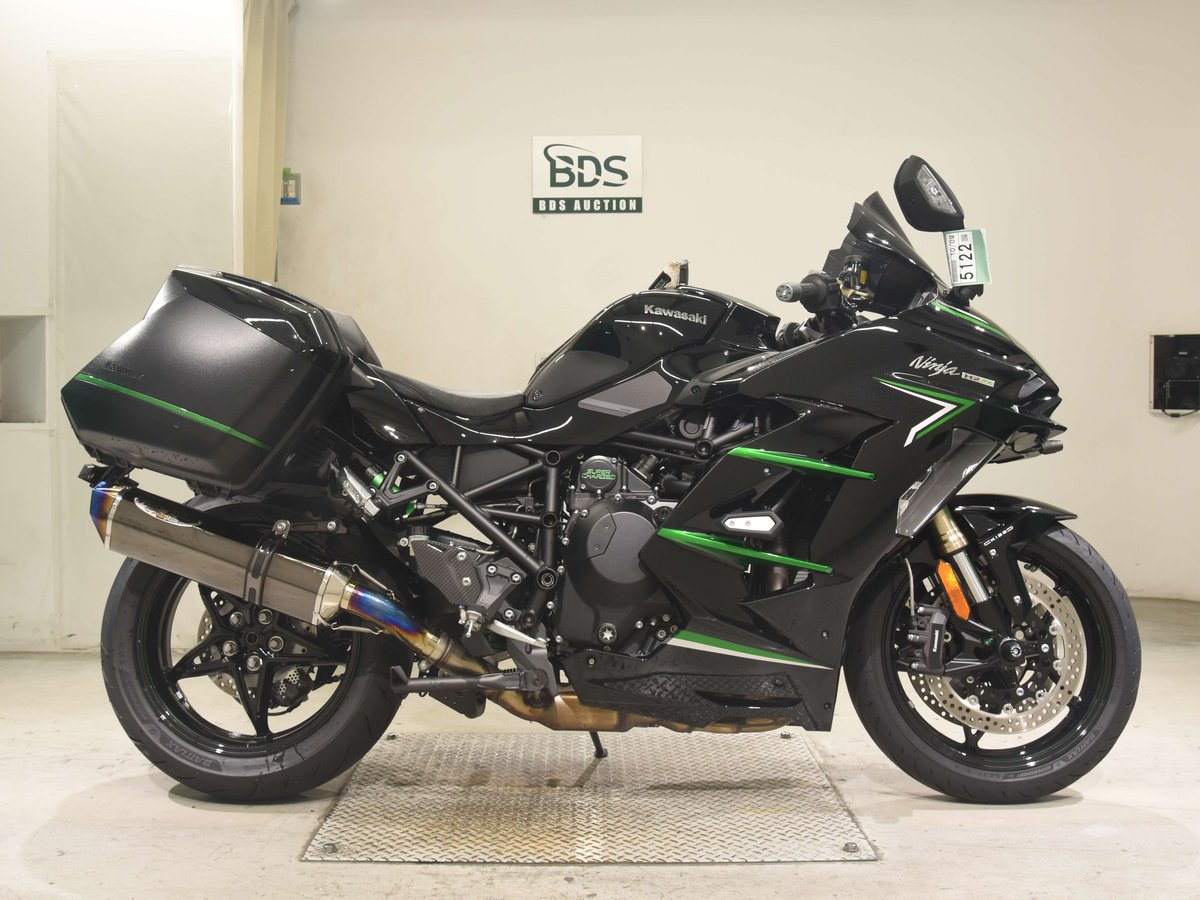 Kawasaki NINJA H2 SX 2023, рама ZXT02P-003750 – мотоцикл из Японии с аукциона BDS, фото 1