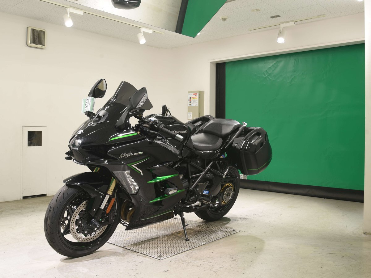 Kawasaki NINJA H2 SX 2023, рама ZXT02P-003750 – мотоцикл из Японии с аукциона BDS, фото 4