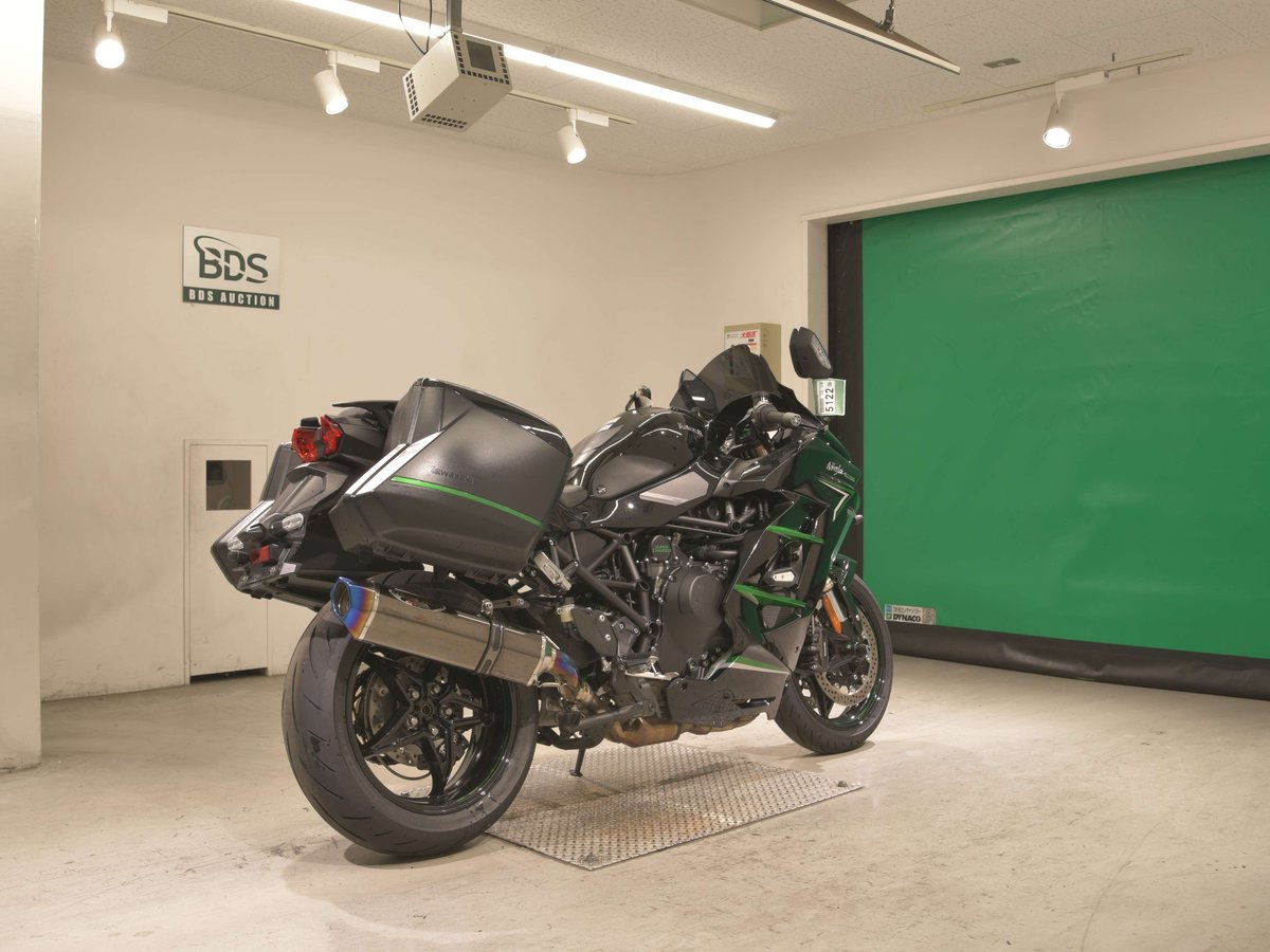 Kawasaki NINJA H2 SX 2023, рама ZXT02P-003750 – мотоцикл из Японии с аукциона BDS, фото 5